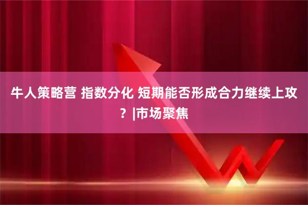 牛人策略营 指数分化 短期能否形成合力继续上攻？|市场聚焦